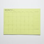 Eco-friendly Tree Free Monthly Jotter – LG