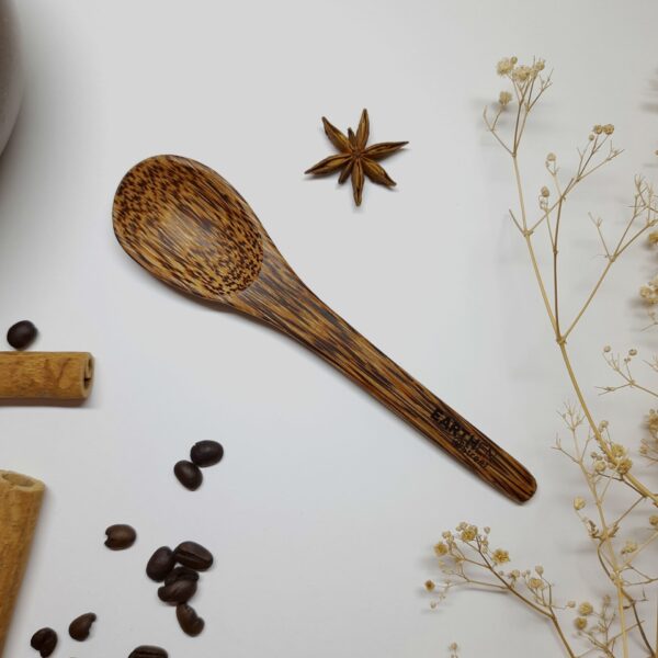 Eco-friendly coconut wood spoons